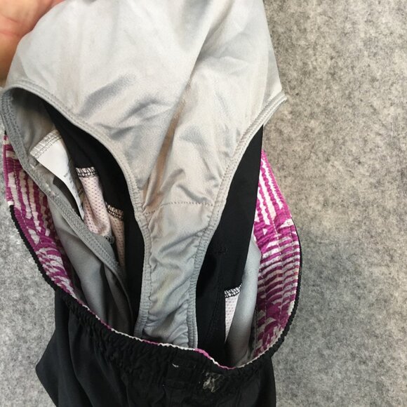 Nike Shorts Womens S Black Pink Running Drawstring 3" Lined Active Workout - Picture 7 of 12